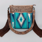 Blue Sky Luxury Western Purse