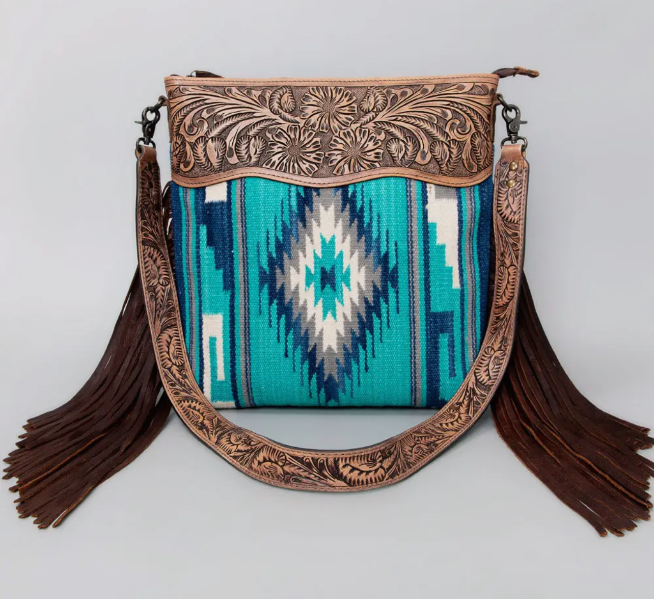 Blue Sky Luxury Western Purse