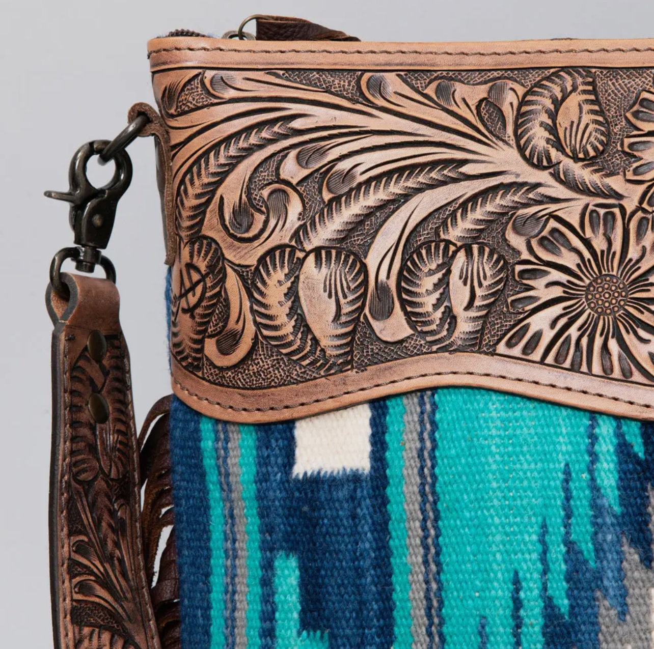 Blue Sky Luxury Western Purse