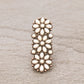 Daisy White Turquoise Ring