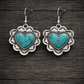 Headed West Heart Earrings