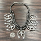 Halo Squash Blossom Necklace