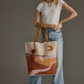 Bohemian Luxury Wool Handcrafted Tote￼