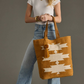 Sand Dunes Luxury Wool Tote Bag