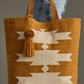 Sand Dunes Luxury Wool Tote Bag