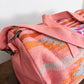 Luxury Pink Aztec Duffel Bag
