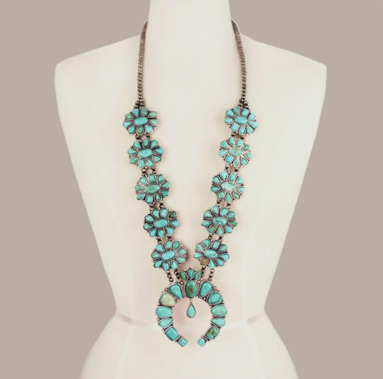 Alexandrea Squash Blossom Necklace