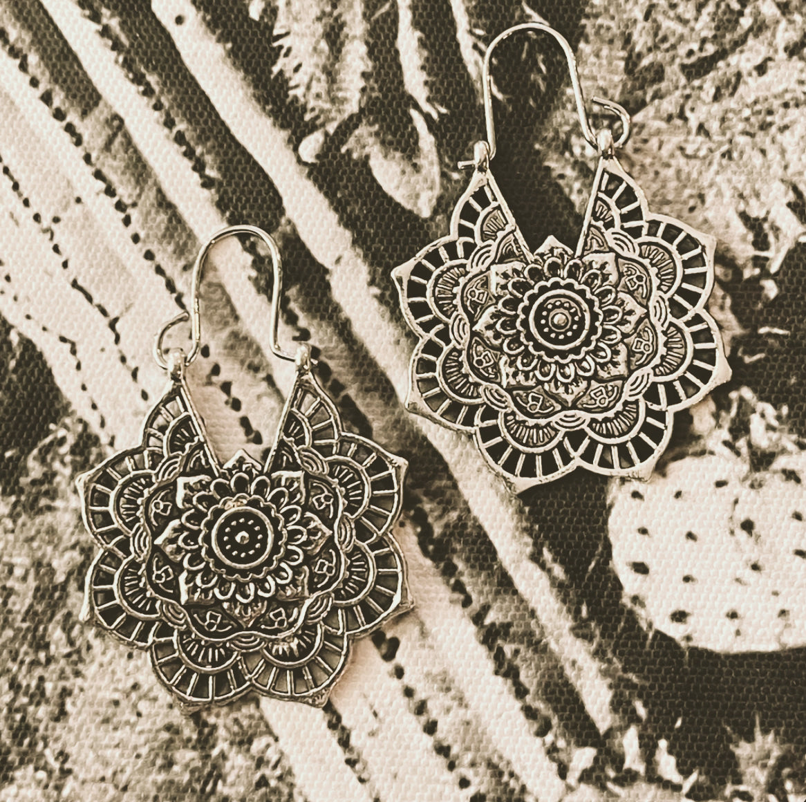 Mandala earrings