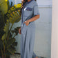 Beau Blue Wide Leg Jumpsuit