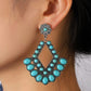Turquoise Chandelier Earrings